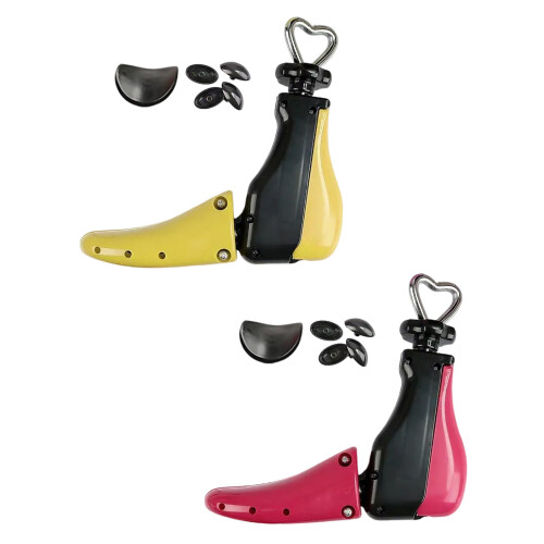 Durable Plastic Shoe Stretcher Expander To-Yellow Medium size 1
