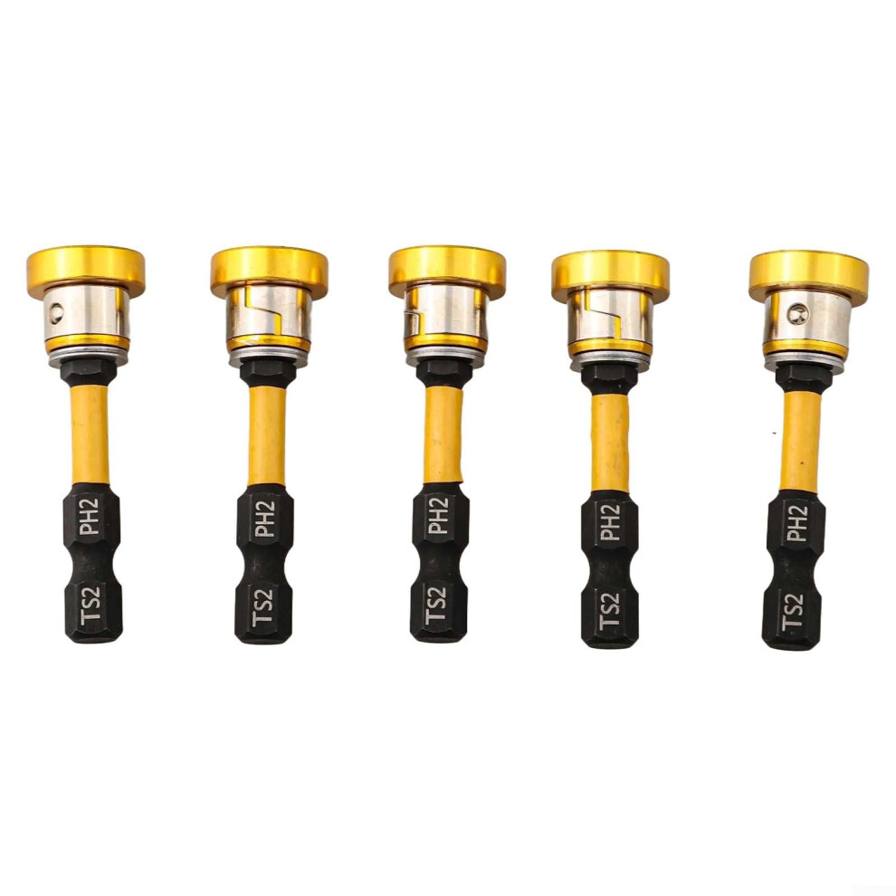 Professional 5Piece Positioning Screwdriver Bit Set, Magnetic Hex Drill Bits For Easy Tallation 9119770046864