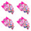 4Sets Make-Up Set Voor Kinderen Rood Wateroplosbaar Speelgoed 5