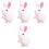 4 Stuks Bunny Speelgoed Voor Kinderen 5