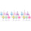 18Stk Bubble Tea Modell, Kunststoff, Mini 4