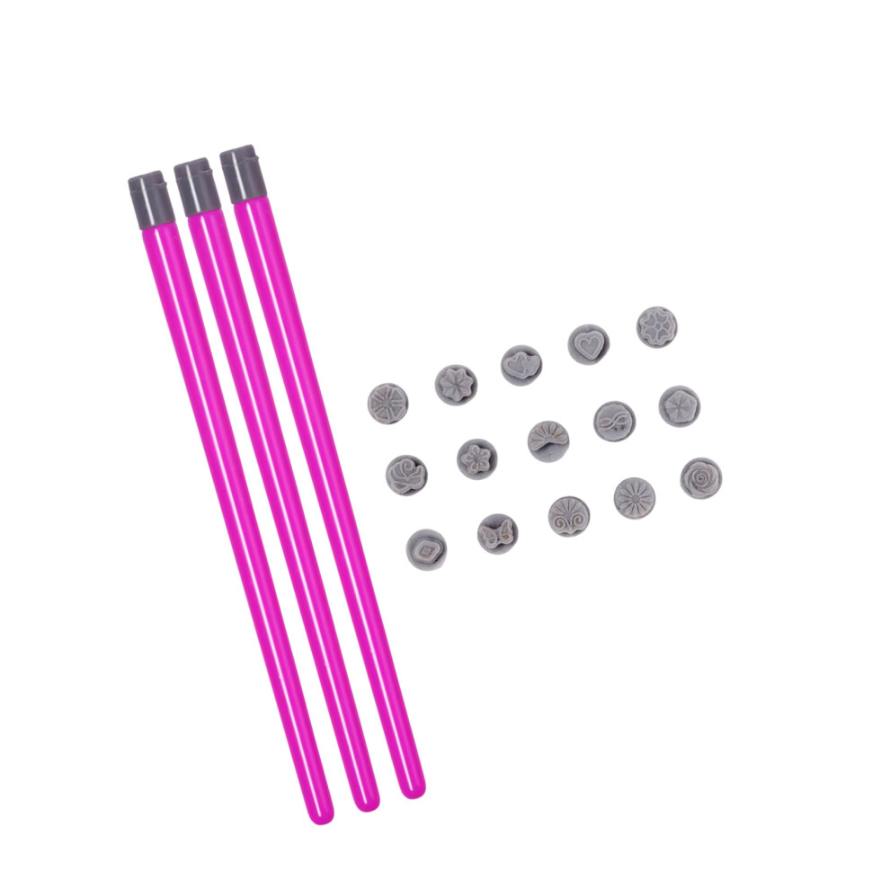 Nail Art Stamp Pen Nail Art Pen Set Easy to Use Butterfly Flower