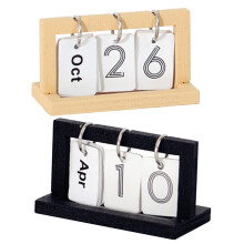 8 Teile Mini Kalender Puppenhaus Tischkalender Zubehör