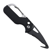 Portable Expresses Auspackschneider-Messer schwarze Klinge bl
