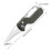 Portable Expresses Auspackschneider-Messer schwarze Klinge bl 2
