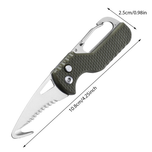 Portable Expresses Auspackschneider-Messer schwarze Klinge bl 1