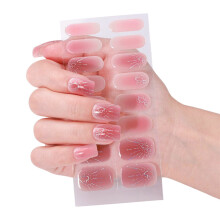 1Set Full Wraps Nagelaufkleber Nagellackstreifen-CMK0017