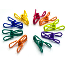Clips de acero recubiertos de PVC para uso general, clips más resistentes con alta elasticidad para usos múltiples, impermeables y resistentes a la