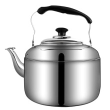 Stainless Steel Whistling Kettle For Gas Stove And Induction Cooker 6L 2L Steel Color Retro Teapot