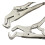 Grip Pliers Solid Pipe Clip Repair Welding Pliers Adjustable Jaw 4