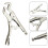 Grip Pliers Solid Pipe Clip Repair Welding Pliers Adjustable Jaw 5