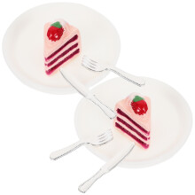 2 Sets Mini Nachspeisenmodelle Für Dessertschalen Und Hausdekoration