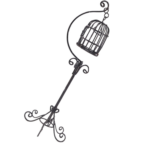 2Stk Mini Vogelkäfig Modell Deko Accessoire