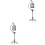 2Stk Mini Vogelkäfig Modell Deko Accessoire 3