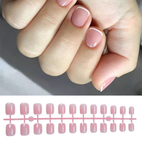 Trendy Short Press on Nail Manicure Artificial Nail Quick And 1