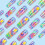 24x Gradient Press On Nail Stars Acrylic Nail Long False Nail 6