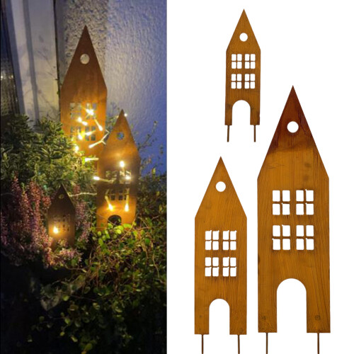 Artificial Castles Statue Plant Stake for Spring Outdoor 2