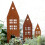 Artificial Castles Statue Plant Stake for Spring Outdoor 7