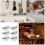 6 Sets Mini Holzstäbchen Schüssel Modelle Für Kreative 10