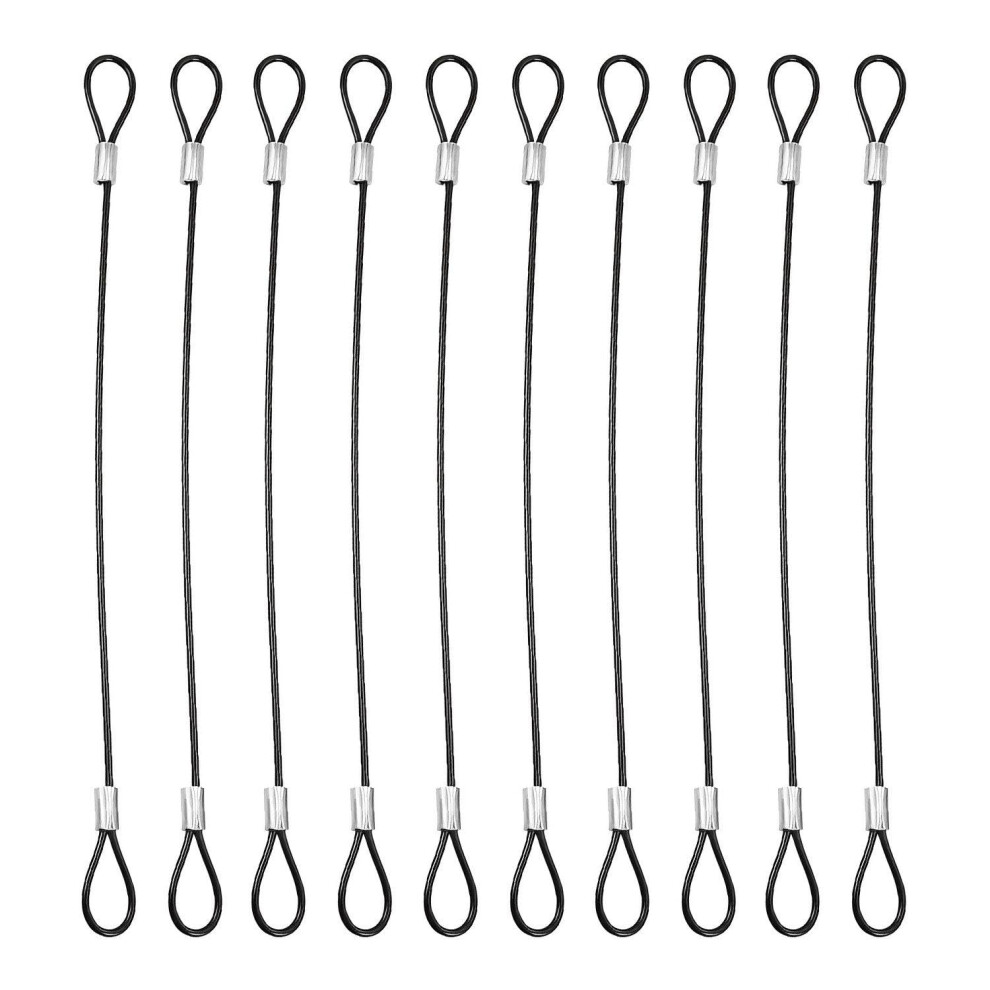 Pack Of 10 Luggage Safety Ropes, Multifunctional Stainless Steel Ropes, Strong Metal Ropes, Suitable For Luggage, Bicycles, Lamps Etc. 9119770047397