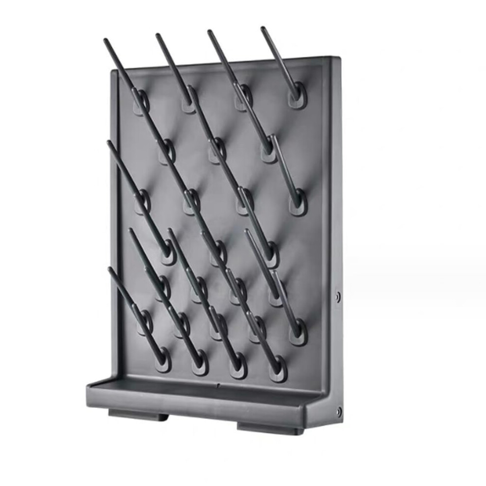 Dish Rack For Lab PP Dish Drying Rack with 54 Removable Pegs for School, Laboratory ...