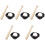 5 Sets Mini Baseballschläger Mit Handschuhen Und Ball 4