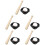 5 Sets Mini Baseballschläger Mit Handschuhen Und Ball 7