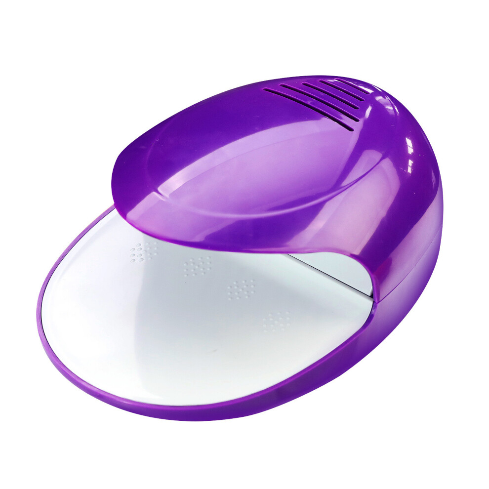 Stylish Nail Dryer Effortless Manicures Nail Drying- Purple 7696001041697