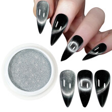 Nagelpuder Spiegeleffekt Nagelpuder 9D Cats Eye Magnetpuder-1