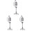 3 Stuks Mini Vogelkooi Model Decoratief Accessoire 2
