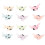 12St Mini Decoratie Aquarium Met Kleuren 11