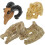 8St Plastic Mini Dieren Diverse Kleuren Poppenhuis 3