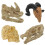8St Plastic Mini Dieren Diverse Kleuren Poppenhuis 8
