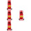 4 Sets Mini Simulation Mini Trolley Spielen 8