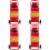 4 Sets Mini Simulation Mini Trolley Spielen 6