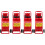 4 Sets Mini Simulation Mini Trolley Spielen 5
