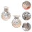 4 Stuks Mini Huissieraden Decoratieve Scene Accessoires 8