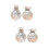 4 Stuks Mini Huissieraden Decoratieve Scene Accessoires 7