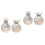4 Stuks Mini Huissieraden Decoratieve Scene Accessoires 4