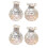 4 Stuks Mini Huissieraden Decoratieve Scene Accessoires 5