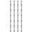 24 Stuks Plastic Paallamp Microscopisch Straatlantaarn Landschapslamp 6