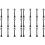 24 Stuks Plastic Paallamp Microscopisch Straatlantaarn Landschapslamp 3