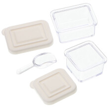 1 Set Puppenhaus-DIY-Zubehör Bento-Box Mit Löffel