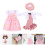 1 Set Dollenkleding Herbruikbare Dollenrok Compacte Dollenjurk 2