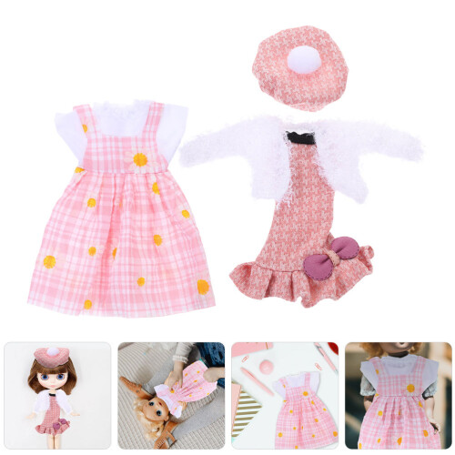 1 Set Dollenkleding Herbruikbare Dollenrok Compacte Dollenjurk 1