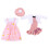 1 Set Dollenkleding Herbruikbare Dollenrok Compacte Dollenjurk 3