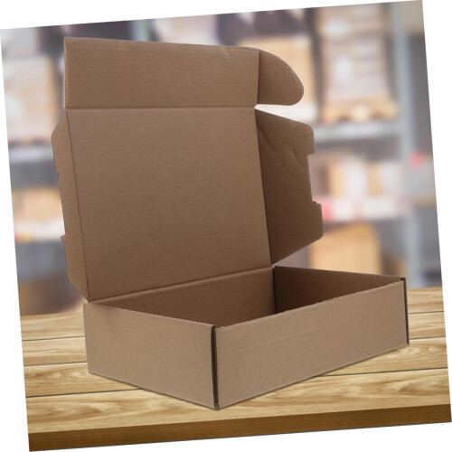 Pack of 10 Cardboard Boxes Corrugated Small Mailboxes Shipping Boxes 2