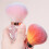 Nagelstaubbürste mit weichen Borsten und kristallförmigem-Rosa 7