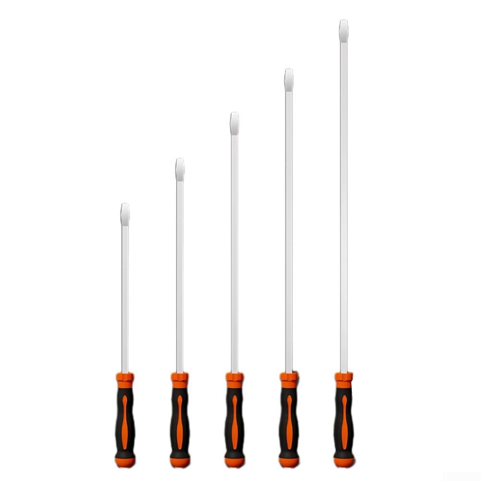 Powerful Slotted Screwdriver With Extended Head, Built For Demanding Working Conditions (38.1 Cm) 9001264171506