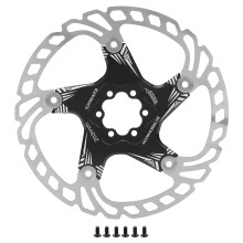 Disque de frein à 6 boulons durable avec boulons de fixation et technologie anti-desserrage assurant un freinage stable même dans des conditions